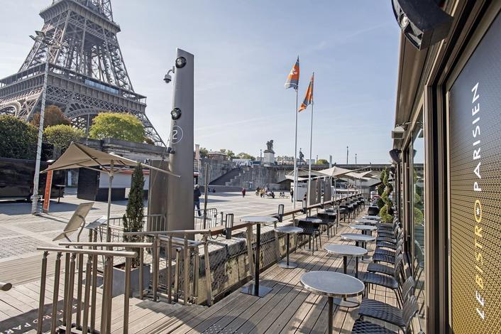 Relativamente Pegajoso Plisado Bistro Parisien: un restaurante junto al Sena